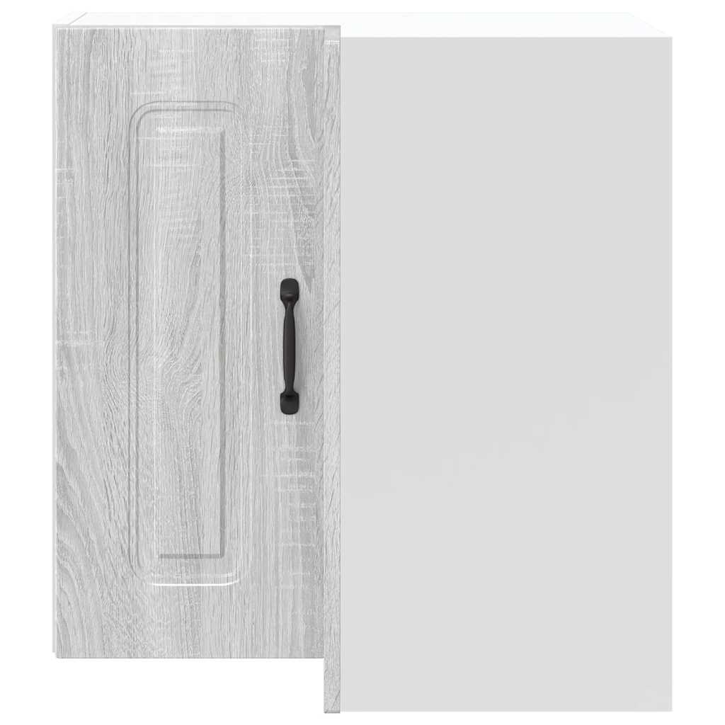 Pensile da Cucina ad Angolo Kalmar Grigio Sonoma in Truciolato 853623