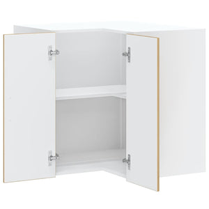 Pensile da Cucina ad Angolo-Mobile Cucina da Parete Kalmar Rovere Artigianale