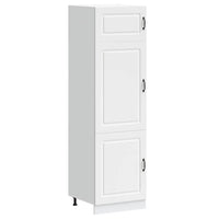 Armadio da Cucina Kalmar Bianco in Legno Multistrato 853627