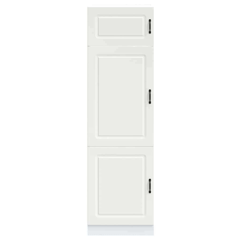 Armadio da Cucina Kalmar Bianco in Legno Multistrato 853627