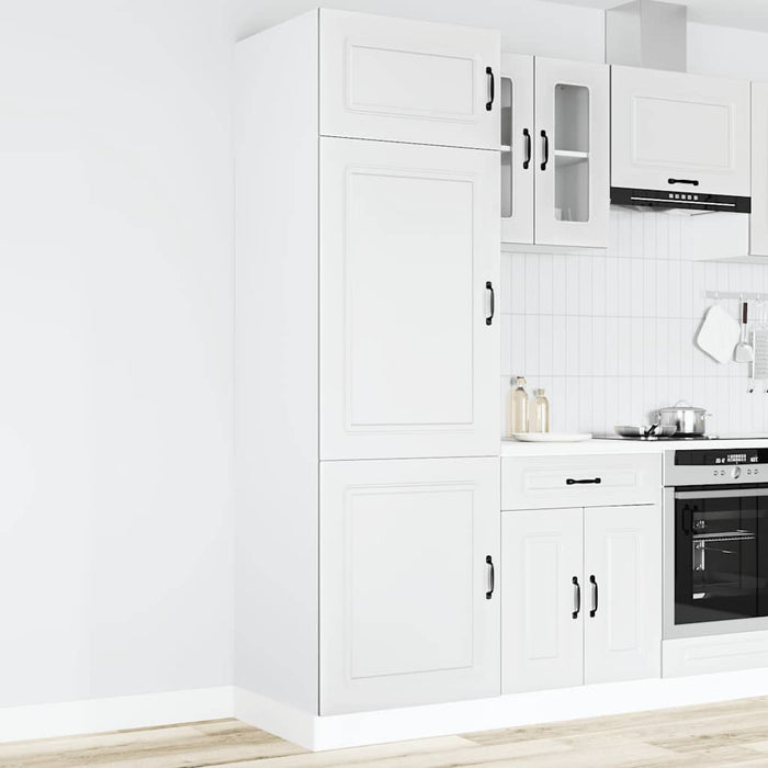Armadio da Cucina Kalmar Bianco in Legno Multistrato 853627