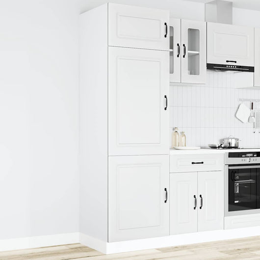 Armadio da Cucina Kalmar Bianco in Legno Multistrato