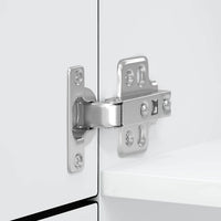 Armadio da Cucina Kalmar Nero in Legno Multistrato 853628