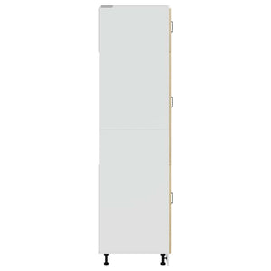 Armadio da Cucina-Credenza da Cucina Kalmar Rovere Sonoma in Legno Multistrato