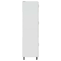 Armadio da Cucina Kalmar Grigio Cemento in Legno Multistrato 853631