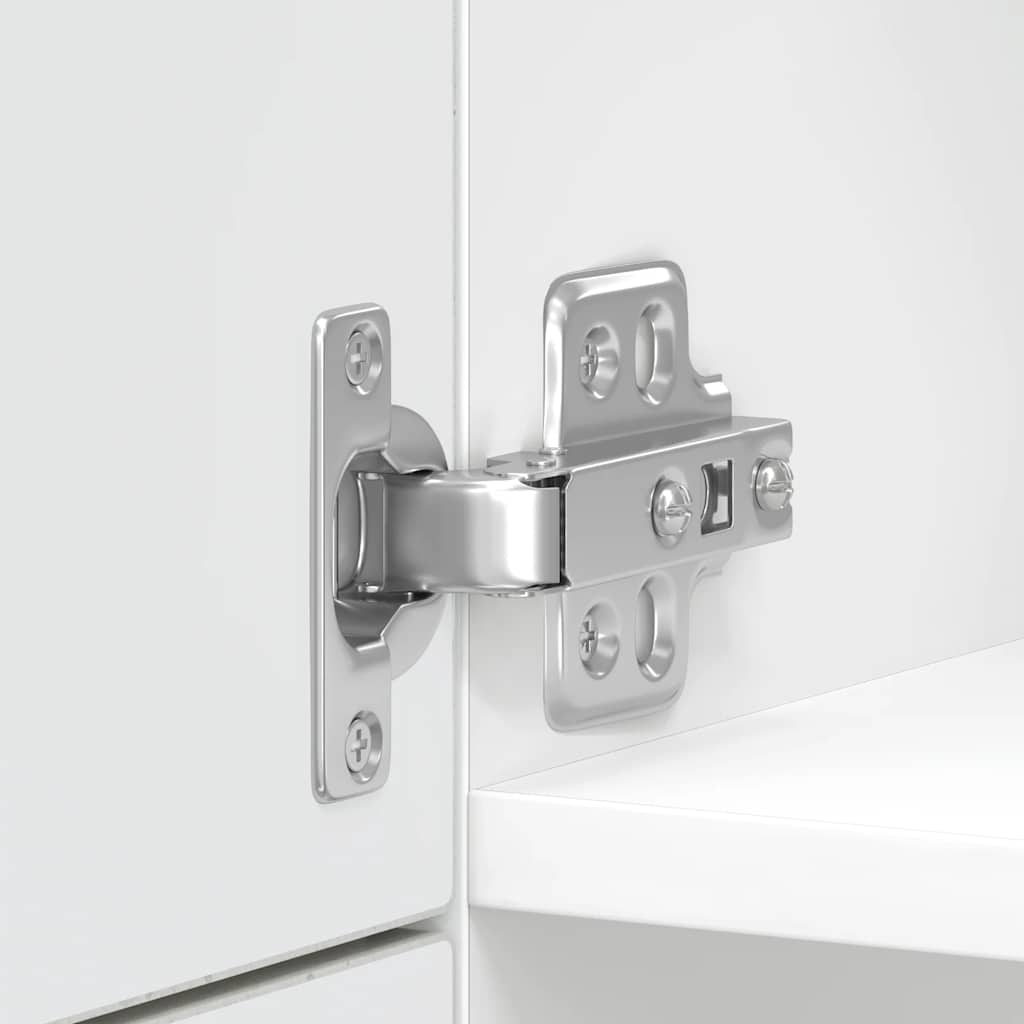 Armadio da Cucina-Credenza da Cucina Kalmar Grigio Cemento in Legno Multistrato