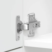 Armadio da Cucina-Credenza da Cucina Kalmar Grigio Cemento in Legno Multistrato