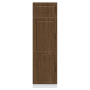 Armadio da Cucina Kalmar Rovere Marrone in Legno Multistrato 853634