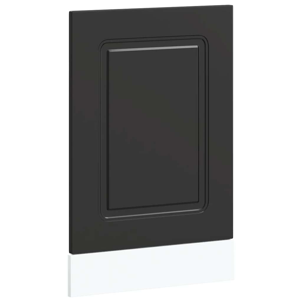 Pannello Lavastoviglie Kalmar Nero 45x1,5x67 cm in Truciolato 853648