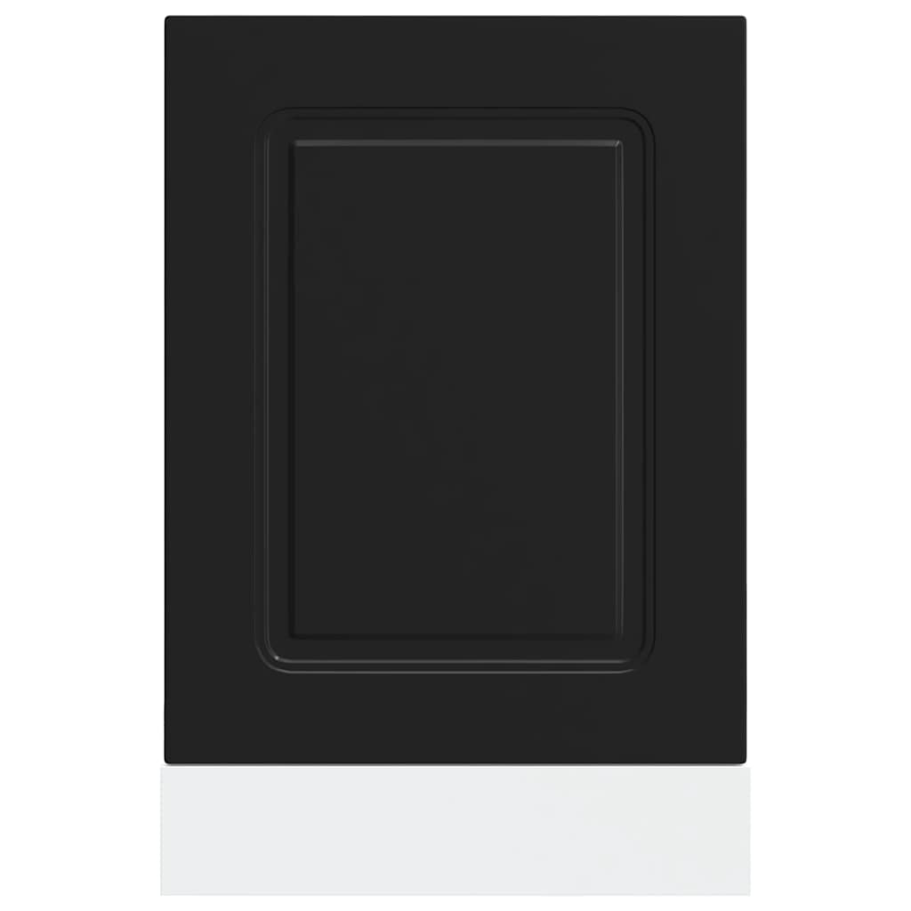 Pannello Lavastoviglie Kalmar Nero 45x1,5x67 cm in Truciolato 853648