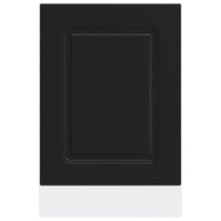 Pannello Lavastoviglie Kalmar Nero 45x1,5x67 cm in Truciolato 853648