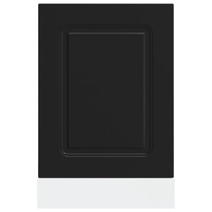 Pannello Lavastoviglie Kalmar Nero 45x1,5x67 cm in Truciolato 853648