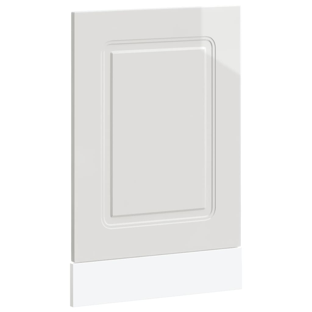 Pannello Lavastoviglie Kalmar Bianco Lucido 45x1,5x67 cm 853649