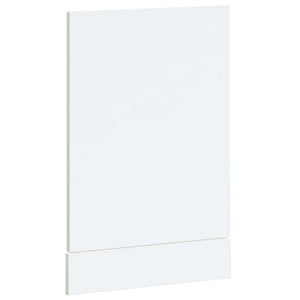 vidaXL Pannello Lavastoviglie Kalmar Bianco Lucido 45x1,5x67 cm