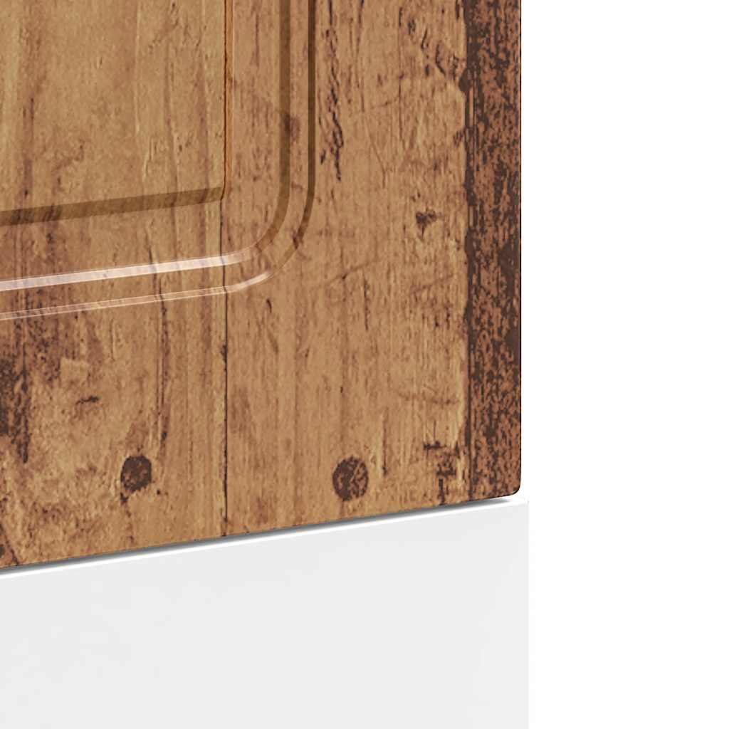 vidaXL Pannello Lavastoviglie Kalmar Legno Antico 45x1,5x67 cm