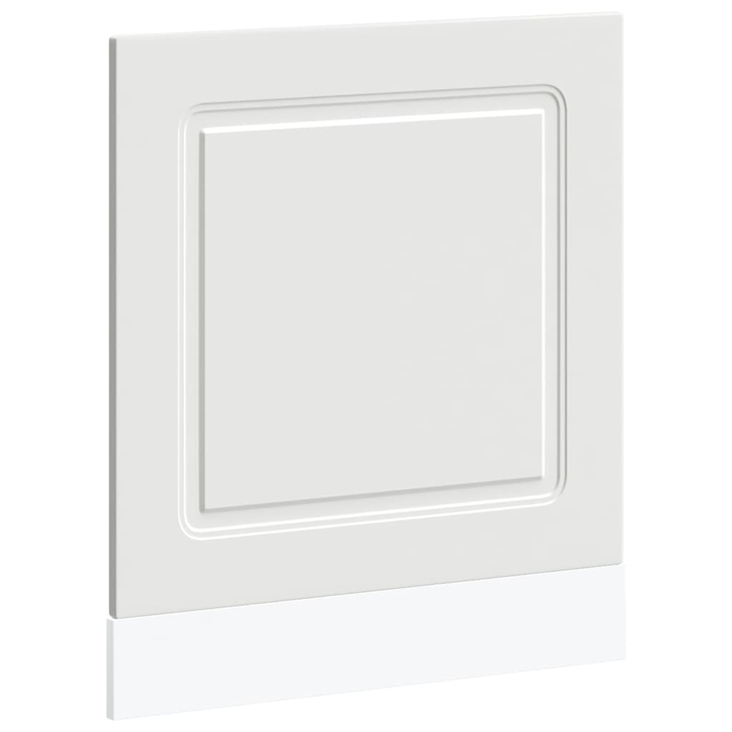 vidaXL Pannello Lavastoviglie Kalmar Bianco 60x1,5x67 cm in Truciolato