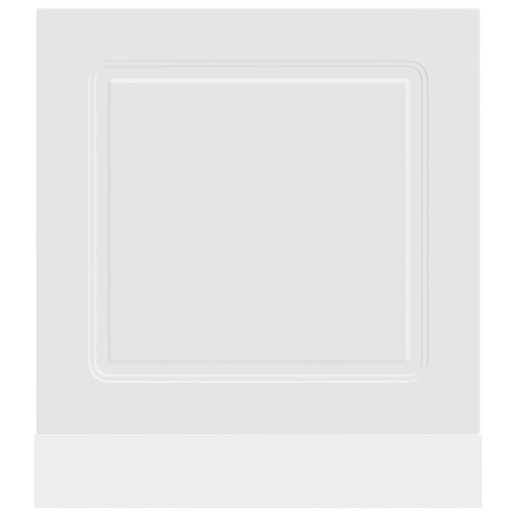 Pannello Lavastoviglie Kalmar Bianco 60x1,5x67 cm in Truciolato 853657
