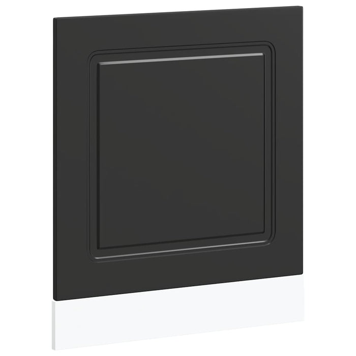 Pannello Lavastoviglie Kalmar Nero 60x1,5x67 cm in Truciolato 853658
