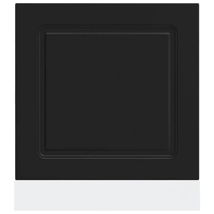 Pannello Lavastoviglie Kalmar Nero 60x1,5x67 cm in Truciolato 853658