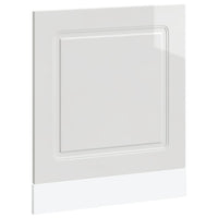 Pannello Lavastoviglie Kalmar Bianco Lucido 60x1,5x67 cm
