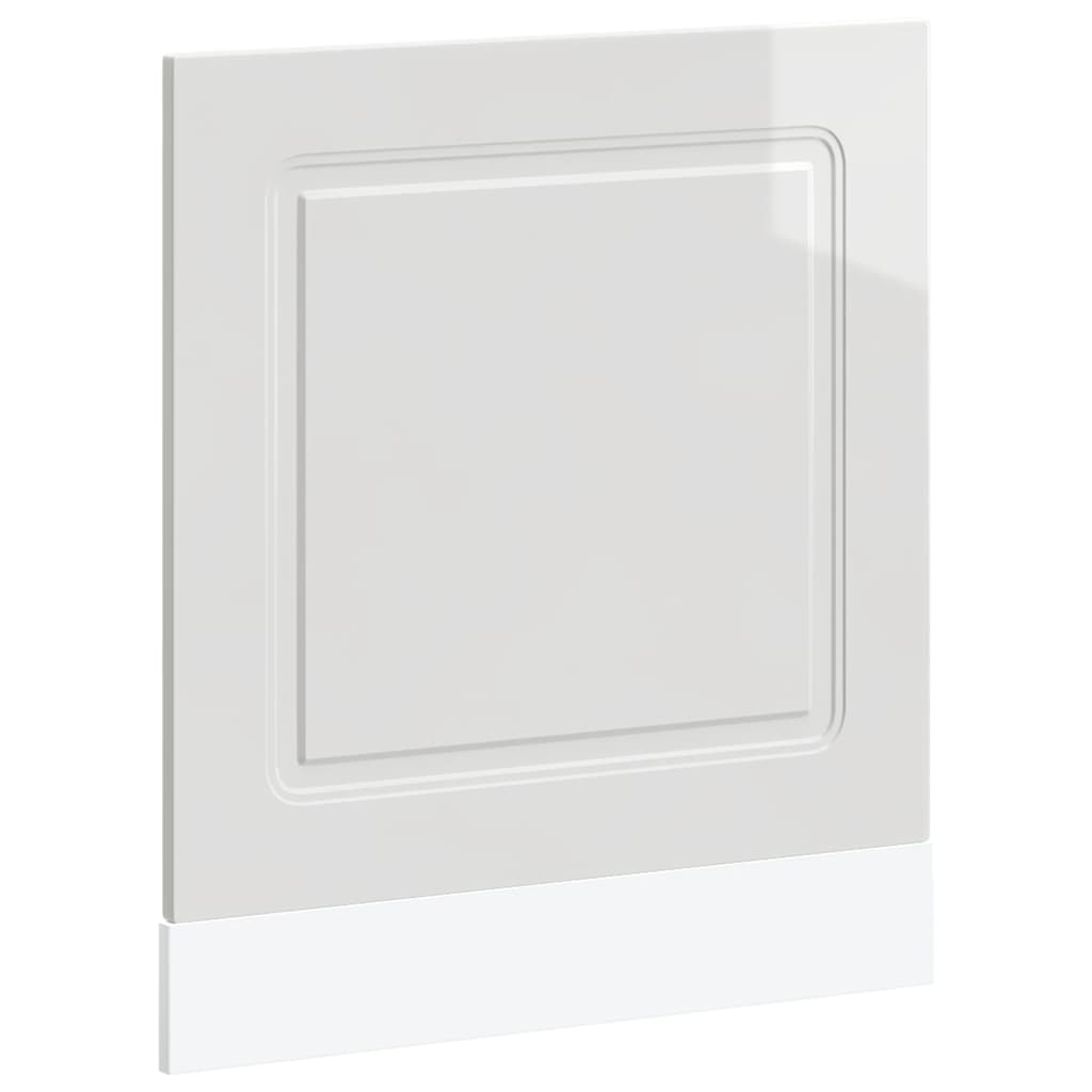 Pannello Lavastoviglie Kalmar Bianco Lucido 60x1,5x67 cm 853659