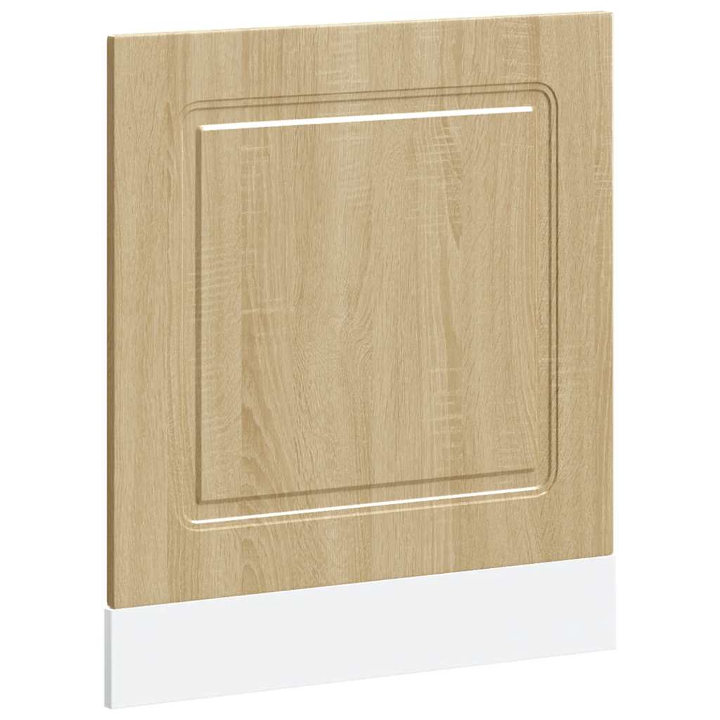 vidaXL Pannello Lavastoviglie Kalmar Rovere Sonoma 60x1,5x67 cm