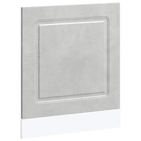 Pannello Lavastoviglie Kalmar Grigio Cemento 60x1,5x67 cm 853661