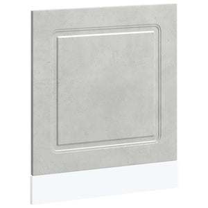 vidaXL Pannello Lavastoviglie Kalmar Grigio Cemento 60x1,5x67 cm