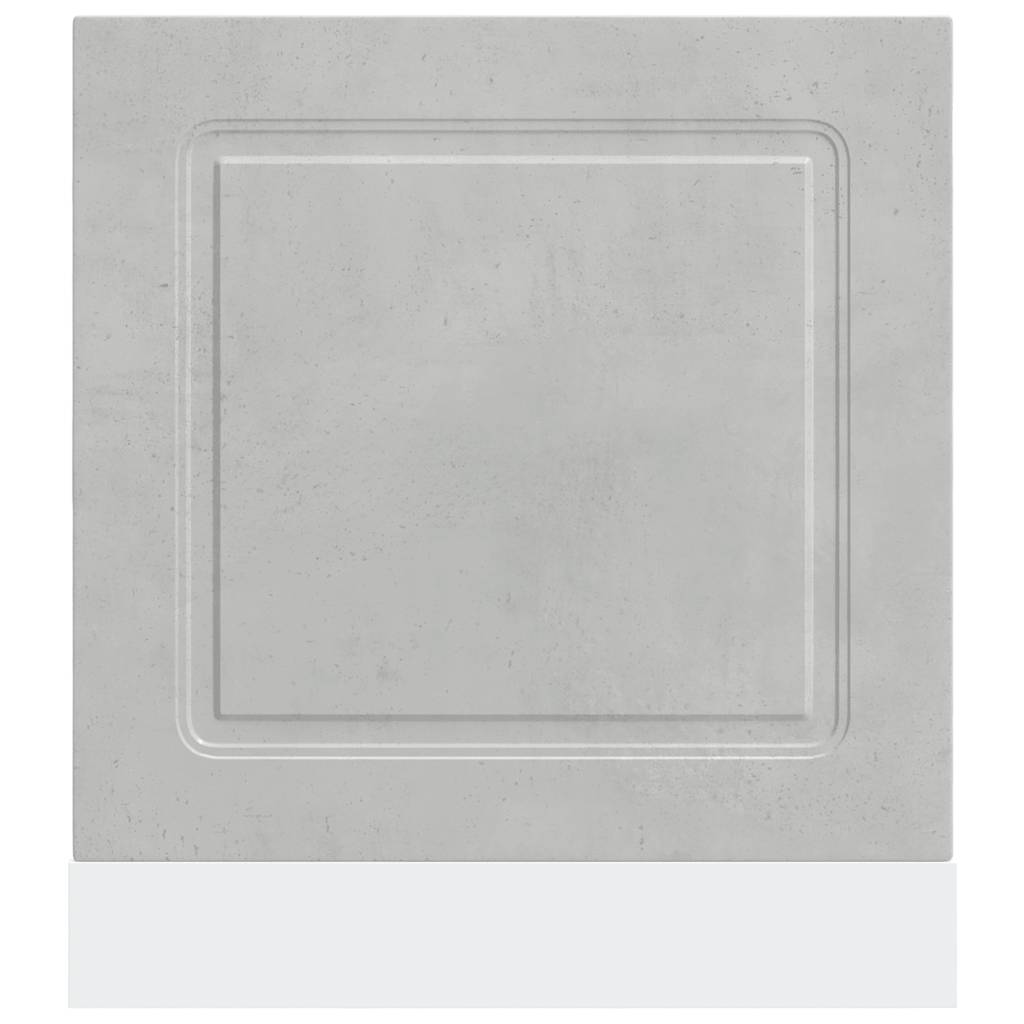 Pannello Lavastoviglie Kalmar Grigio Cemento 60x1,5x67 cm 853661