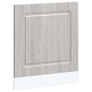 vidaXL Pannello Lavastoviglie Kalmar Grigio Sonoma 60x1,5x67 cm