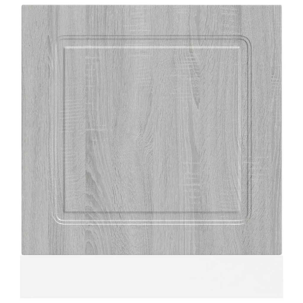 Pannello Lavastoviglie Kalmar Grigio Sonoma 60x1,5x67 cm 853663