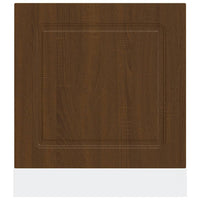 Pannello Lavastoviglie Kalmar Rovere Marrone 60x1,5x67 cm 853664