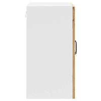 vidaXL Pensile da Cucina con Porta in Vetro Kalmar Rovere Artigianale