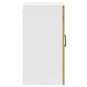 vidaXL Pensile da Cucina con Porta in Vetro Kalmar Rovere Artigianale