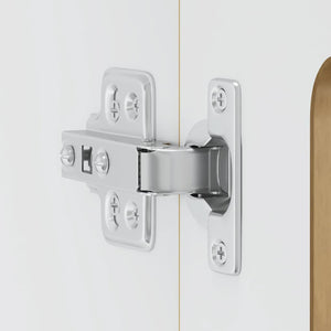 vidaXL Pensile da Cucina con Porta in Vetro Kalmar Rovere Artigianale