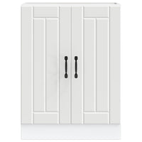 Mobile Base Lavello Lucca Bianco in Legno Multistrato 853677