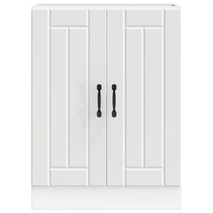 Mobile Base Lavello Lucca Bianco in Legno Multistrato 853677