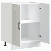 Mobile Base Lavello Lucca Bianco in Legno Multistrato 853677