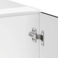 Mobile Base Lavello Lucca Nero in Legno Multistrato