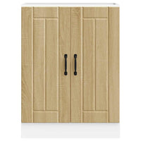 Mobile Base Lavello Lucca Rovere Sonoma in Legno Multistrato 853680