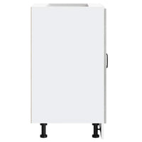 Mobile base lavello-Armadietto da bagno Lucca Grigio Cemento in Legno Multistrato 194884