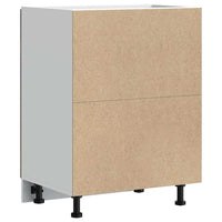 Mobile Base Lavello Lucca Rovere Fumo in Legno Multistrato 853682