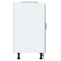 Mobile base lavello-Armadietto da bagno Lucca Grigio Sonoma in Legno Multistrato