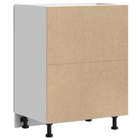 Mobile base lavello-Armadietto da bagno Lucca Grigio Sonoma in Legno Multistrato