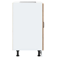 Mobile Base Lavello Lucca Legno Antico in Legno Multistrato 853685