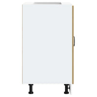 Mobile base lavello-Armadietto da bagno Lucca Rovere Artigianale Legno Multistrato 482697