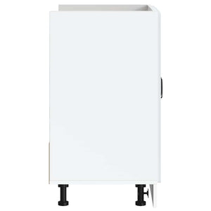 Mobile Base Lavello Lucca Bianco in Legno Multistrato 853687