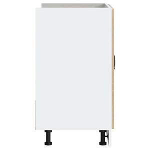 Mobile Base Lavello Lucca Rovere Sonoma in Legno Multistrato