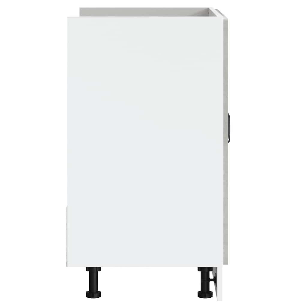 Mobile Base Lavello Lucca Grigio Cemento in Legno Multistrato 853691