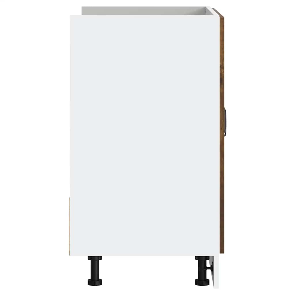 Mobile base lavello-Armadietto da bagno Lucca Rovere Fumo in Legno Multistrato 621775